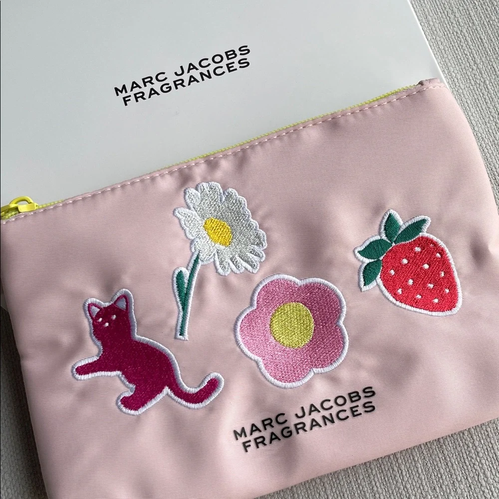 Marc Jacobs Fragrances Pink cosmetics makeup Pouch